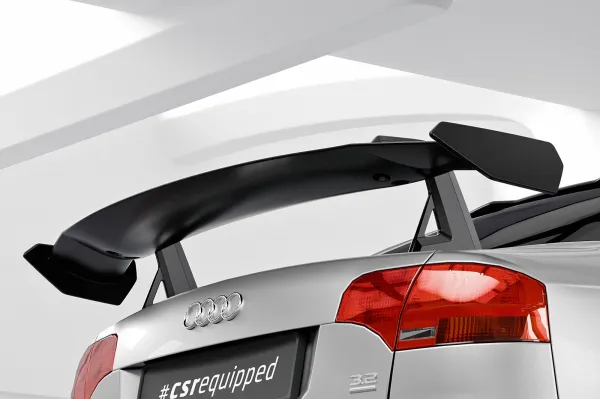 CSR Schwanenhals Heckflügel mit ABE für Audi A4 / S4 / RS4 B7 (Typ 8E) / Seat Exeo Limousine SHF010-D02-F