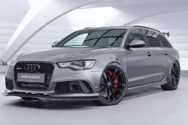 CSR Schwanenhals Heckflügel mit ABE für Audi RS6 (C7) SHF074-F01