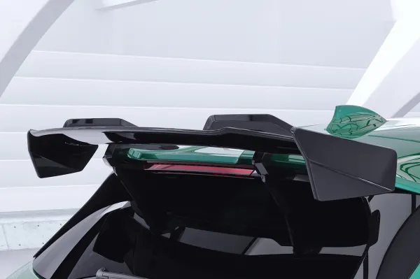 CSR Schwanenhals Heckflügel mit ABE für BMW 1er F40 M135 / M Sportpaket Pro SHF072-F01