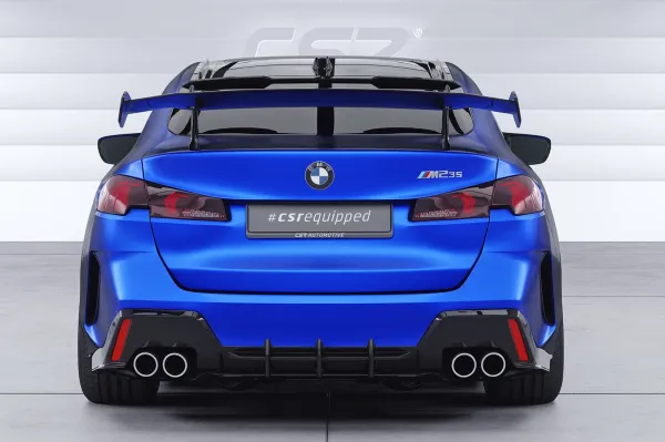 CSR Schwanenhals Heckflügel mit ABE für BMW 2er F74 Gran Coupe SHF026-D02-F