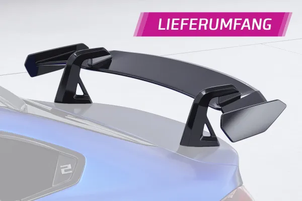 CSR Schwanenhals Heckflügel mit ABE für BMW 2er F74 Gran Coupe SHF026-D02-F