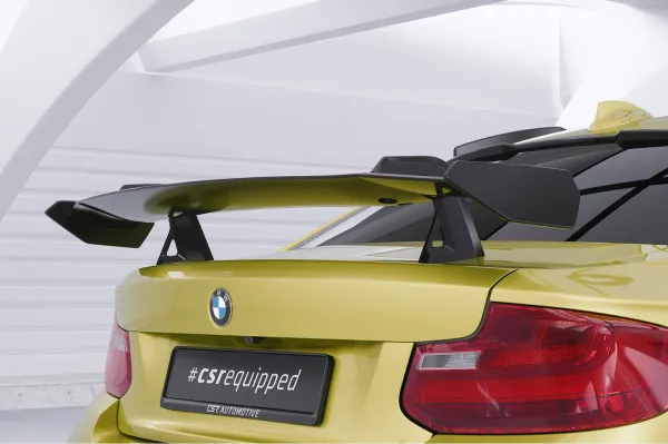 CSR Schwanenhals Heckflügel mit ABE für BMW 2er/M2 F22/F23/F87 Coupe SHF011-D02-F