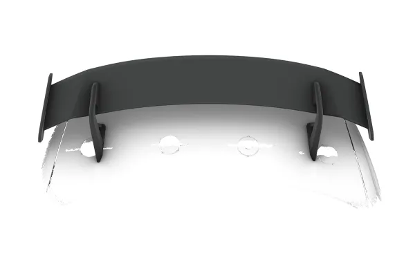 CSR Schwanenhals Heckflügel mit ABE für BMW 3er E46 Coupe SHF038-D02-F