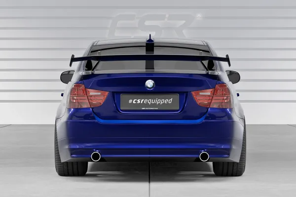 CSR Schwanenhals Heckflügel mit ABE für BMW 3er E90 / M3 E90 Limousine SHF060-D01-F