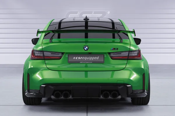 CSR Schwanenhals Heckflügel mit ABE für BMW 3er G20 / M3 G80 Limousine SHF058-D01-F