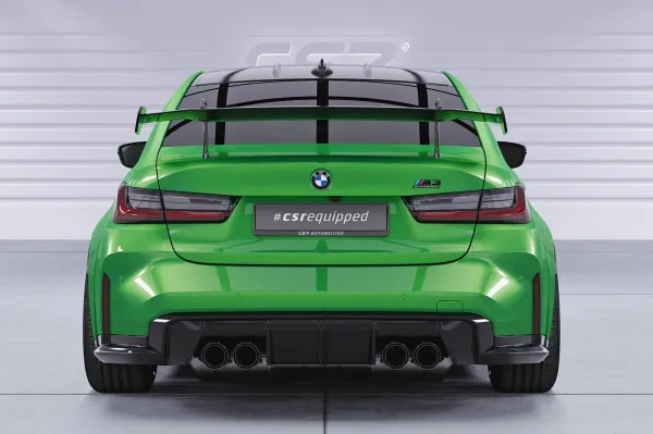 CSR Schwanenhals Heckflügel mit ABE für BMW 3er G20 / M3 G80 Limousine SHF058-D02-F
