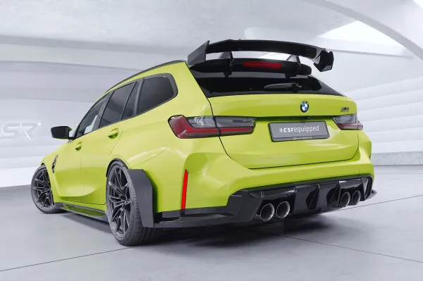 CSR Schwanenhals Heckflügel mit ABE für BMW 3er G21 Touring SHF053-F01
