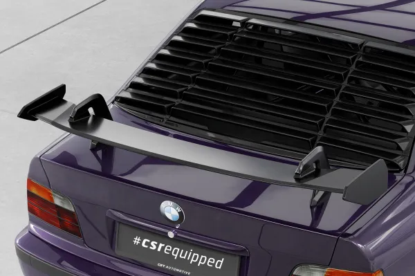 CSR Schwanenhals Heckflügel mit ABE für BMW 3er / M3 E36 Coupe SHF019-D01-F