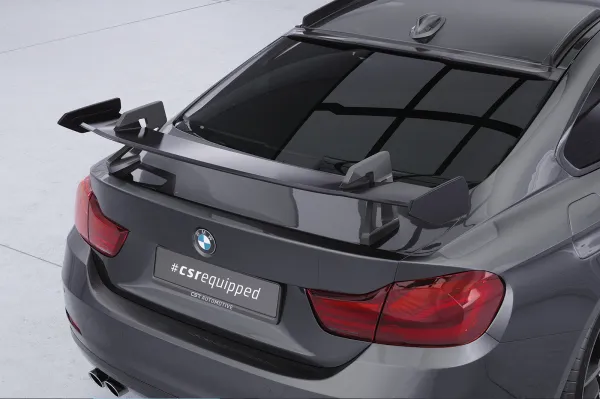 CSR Schwanenhals Heckflügel mit ABE für BMW 4er F32 Coupe SHF015-D01-F