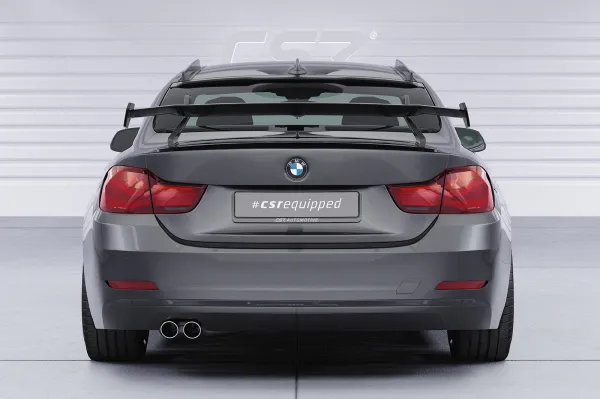 CSR Schwanenhals Heckflügel mit ABE für BMW 4er F32 Coupe SHF015-D01-F