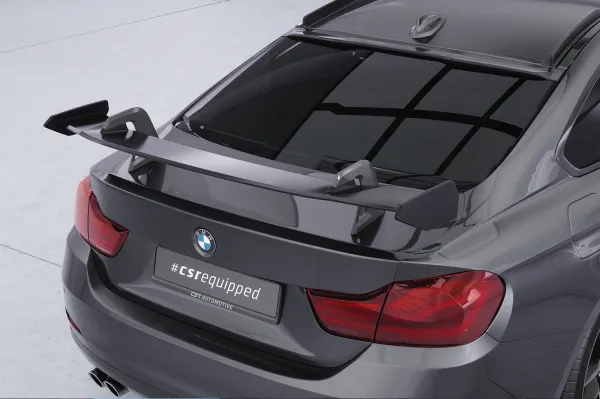 CSR Schwanenhals Heckflügel mit ABE für BMW 4er F32 Coupe SHF015-D02-F