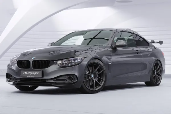 CSR Schwanenhals Heckflügel mit ABE für BMW 4er F32 Coupe SHF015-D02-F