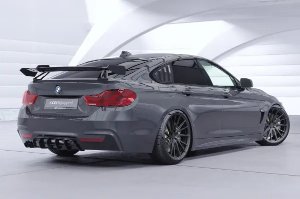 CSR Schwanenhals Heckflügel mit ABE für BMW 4er F36 Gran Coupe SHF027-D01-F
