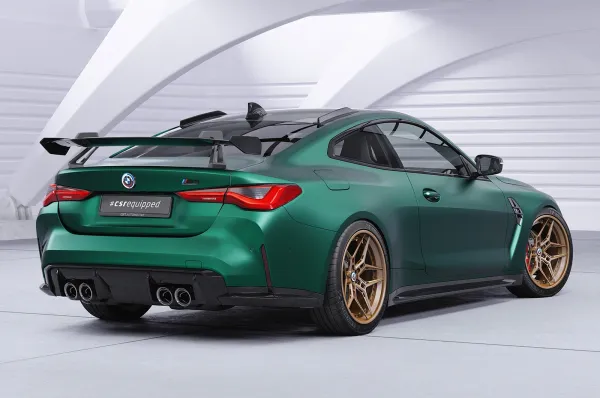 CSR Schwanenhals Heckflügel mit ABE für BMW 4er G22 / M4 G82 Coupe SHF017-D01-F