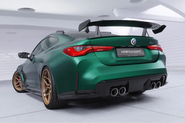 CSR Schwanenhals Heckflügel mit ABE für BMW 4er G22 / M4 G82 Coupe SHF017-D02-F