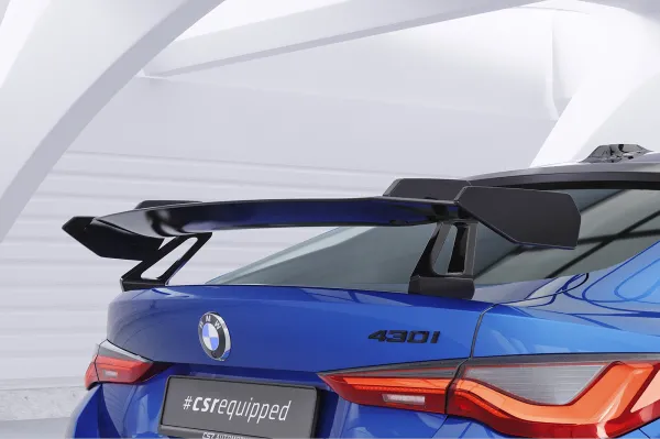 CSR Schwanenhals Heckflügel mit ABE für BMW 4er / i4 G26 Gran Coupe SHF025-D01-F