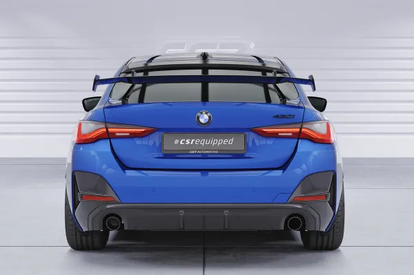 CSR Schwanenhals Heckflügel mit ABE für BMW 4er / i4 G26 Gran Coupe SHF025-D01-F