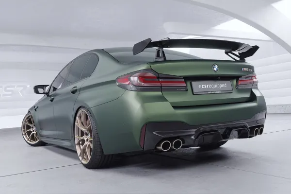 CSR Schwanenhals Heckflügel mit ABE für BMW 5er G30 / M5 F90 Limousine SHF023-D01-F