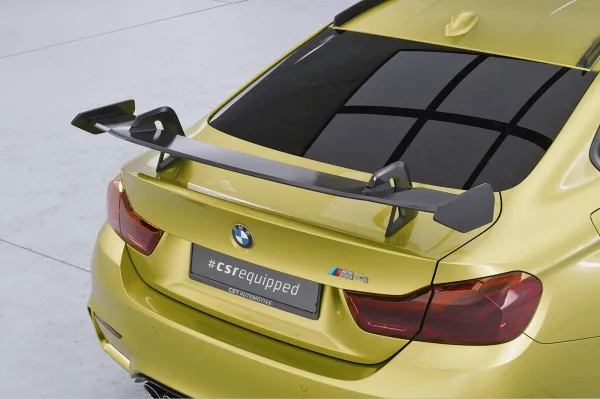 CSR Schwanenhals Heckflügel mit ABE für BMW M4 F82 Coupe SHF059-D02-F