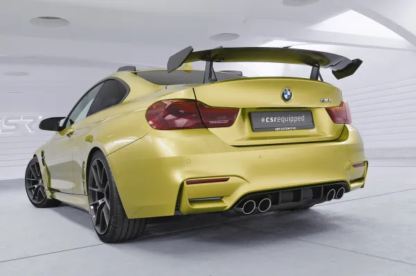 CSR Schwanenhals Heckflügel mit ABE für BMW M4 F82 Coupe SHF059-D02-F