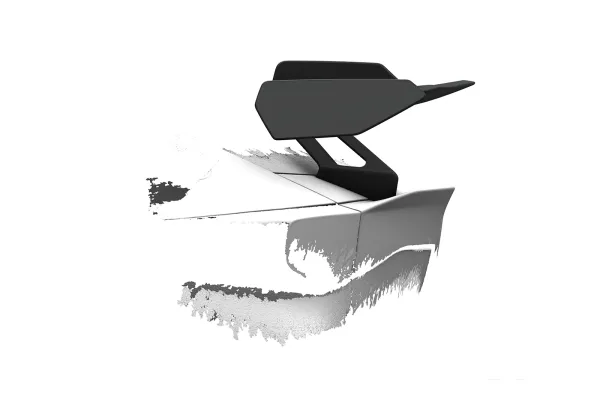 CSR Schwanenhals Heckflügel mit ABE für Cupra Tavascan SHF078-D01-C Carbon Look Hochglanz (keine Lackierung erforderlich)