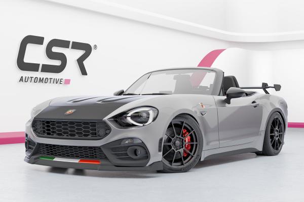 CSR Schwanenhals Heckflügel mit ABE für Fiat 124 Spider SHF037-D01-F