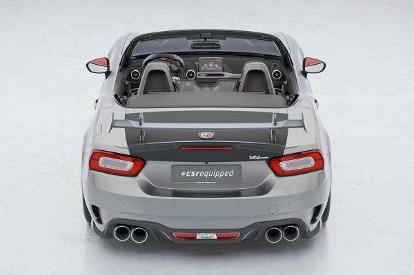 CSR Schwanenhals Heckflügel mit ABE für Fiat 124 Spider SHF037-D02-F