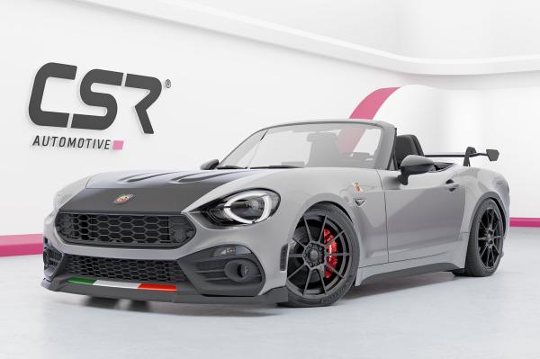 CSR Schwanenhals Heckflügel mit ABE für Fiat 124 Spider SHF037-D02-F