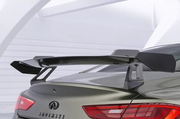 CSR Schwanenhals Heckflügel mit ABE für Infiniti Q60 / Q60S Coupe SHF014-D01-F