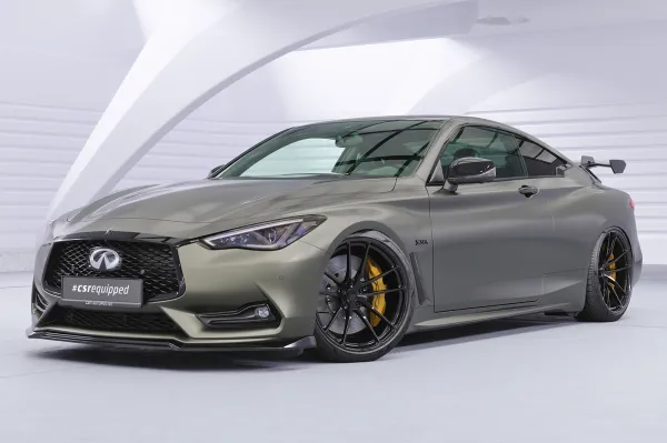 CSR Schwanenhals Heckflügel mit ABE für Infiniti Q60 / Q60S Coupe SHF014-D01-F