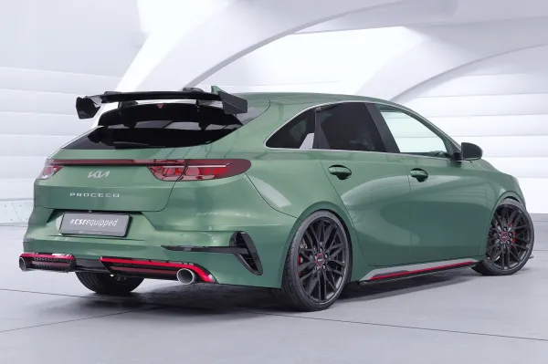 CSR Schwanenhals Heckflügel mit ABE für Kia ProCeed (CD) GT / GT-Line SHF055-F01