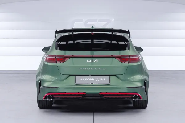 CSR Schwanenhals Heckflügel mit ABE für Kia ProCeed (CD) GT / GT-Line SHF055-F01