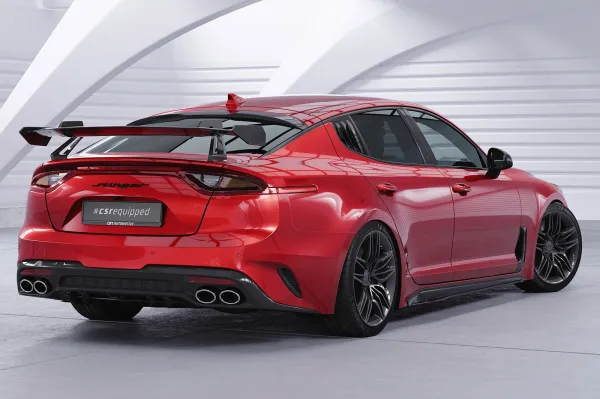 CSR Schwanenhals Heckflügel mit ABE für Kia Stinger SHF065-D01-F