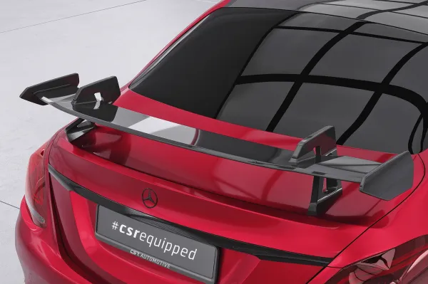 CSR Schwanenhals Heckflügel mit ABE für Mercedes-Benz C-Klasse (W205) Limousine SHF031-D01-F