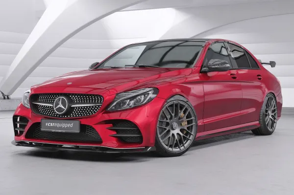 CSR Schwanenhals Heckflügel mit ABE für Mercedes-Benz C-Klasse (W205) Limousine SHF031-D01-F
