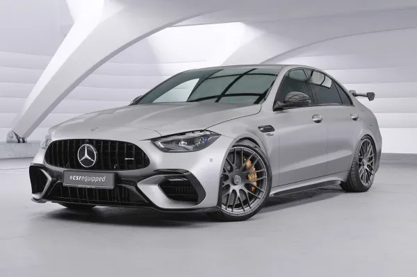 CSR Schwanenhals Heckflügel mit ABE für Mercedes-Benz C-Klasse (W206) Limousine SHF032-D01-F