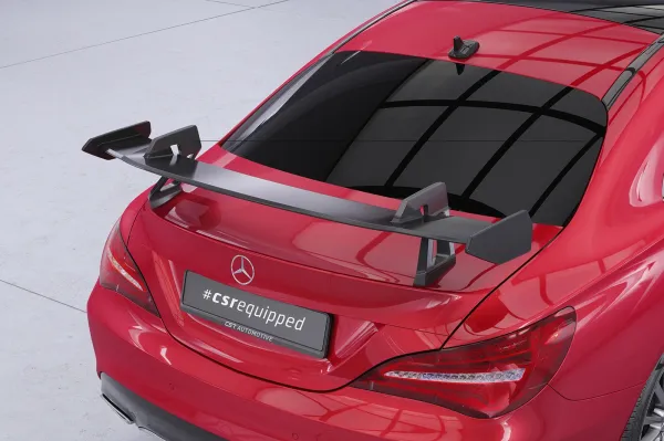 CSR Schwanenhals Heckflügel mit ABE für Mercedes-Benz CLA (C117) Limousine SHF069-D01-F