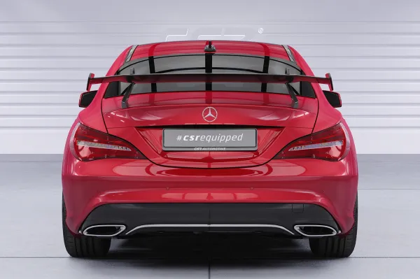 CSR Schwanenhals Heckflügel mit ABE für Mercedes-Benz CLA (C117) Limousine SHF069-D01-F