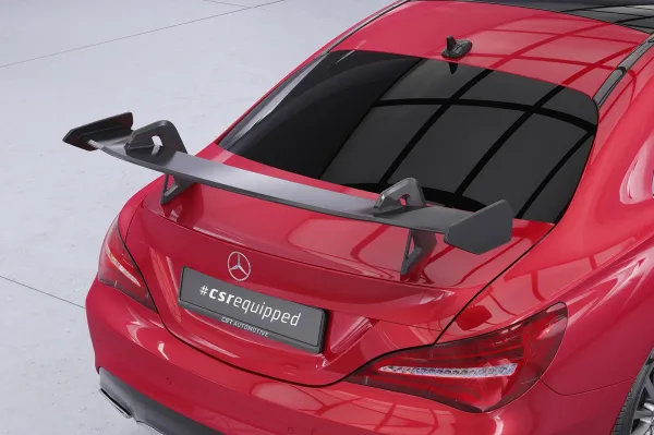 CSR Schwanenhals Heckflügel mit ABE für Mercedes-Benz CLA (C117) Limousine SHF069-D02-F
