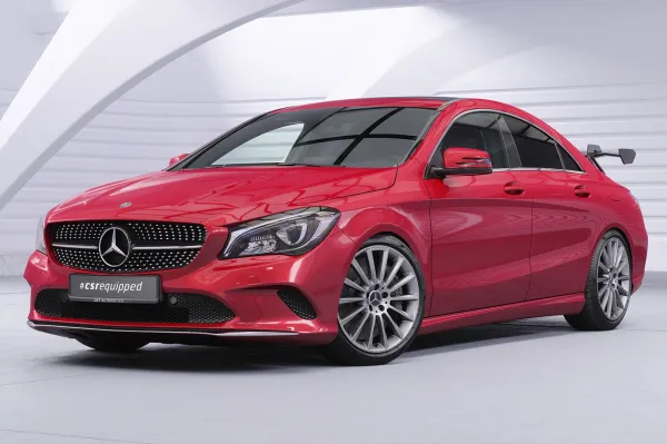CSR Schwanenhals Heckflügel mit ABE für Mercedes-Benz CLA (C117) Limousine SHF069-D02-F