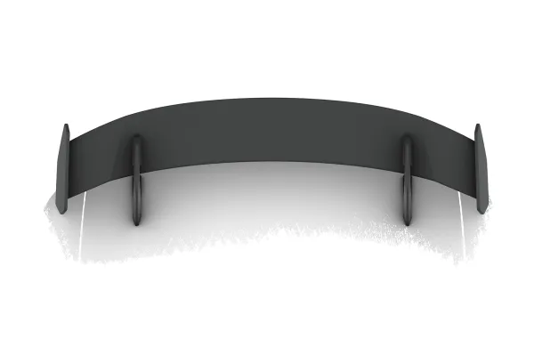 CSR Schwanenhals Heckflügel mit ABE für Mercedes-Benz CLS C257 Limousine SHF033-D02-F