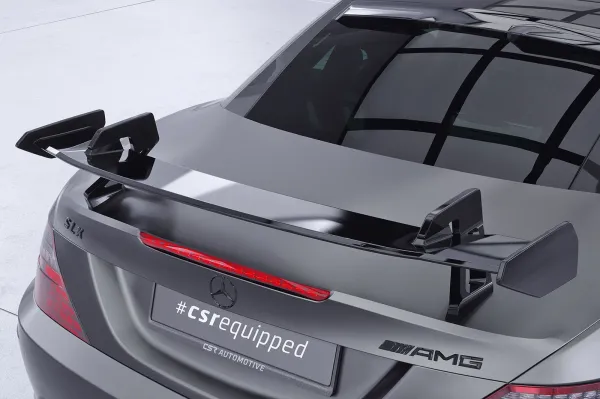 CSR Schwanenhals Heckflügel mit ABE für Mercedes-Benz SLK / SLC R172 SHF028-D01-F