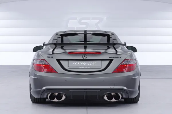 CSR Schwanenhals Heckflügel mit ABE für Mercedes-Benz SLK / SLC R172 SHF028-D01-F