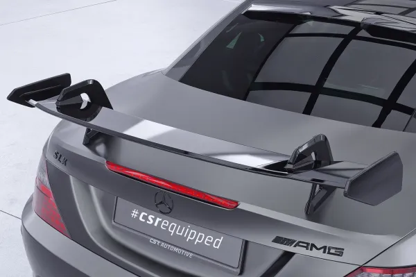 CSR Schwanenhals Heckflügel mit ABE für Mercedes-Benz SLK / SLC R172 SHF028-D02-F