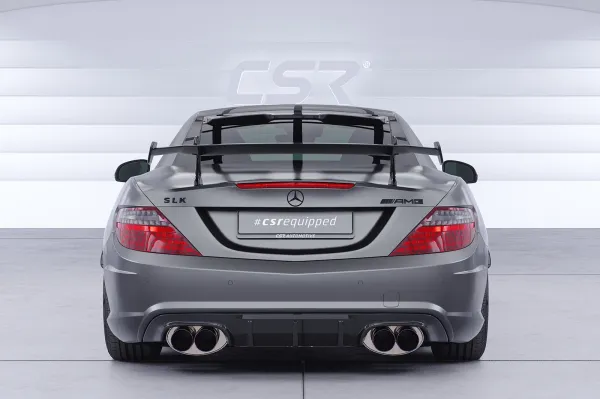 CSR Schwanenhals Heckflügel mit ABE für Mercedes-Benz SLK / SLC R172 SHF028-D02-F