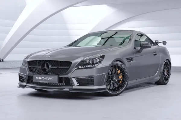 CSR Schwanenhals Heckflügel mit ABE für Mercedes-Benz SLK / SLC R172 SHF028-D02-F