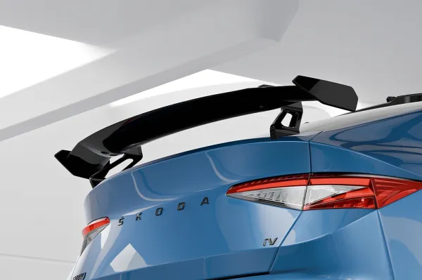 CSR Schwanenhals Heckflügel mit ABE für Skoda Enyaq iV Coupe SHF009-D01-F