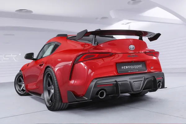 CSR Schwanenhals Heckflügel mit ABE für Toyota GR Supra (A90) SHF030-D02-F