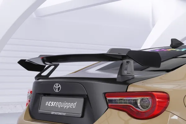 CSR Schwanenhals Heckflügel mit ABE für Toyota GT86 (ZN6) / Subaru BRZ (1.Gen) SHF006-D01-F