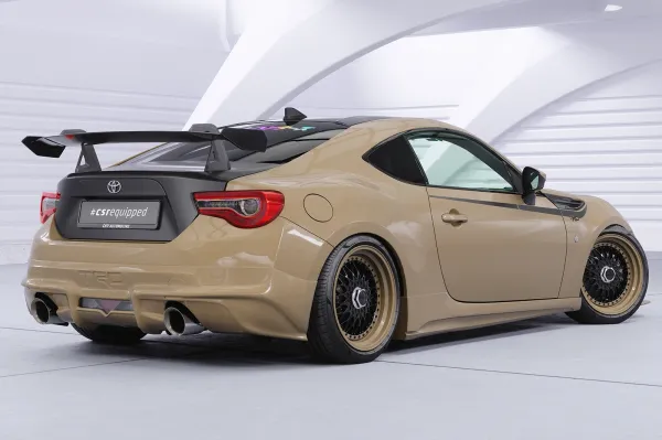 CSR Schwanenhals Heckflügel mit ABE für Toyota GT86 (ZN6) / Subaru BRZ (1.Gen) SHF006-D02-F